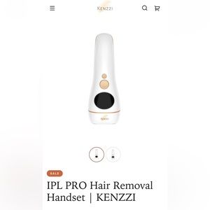 Kenzzi IPL PRO Hair Removal Handset